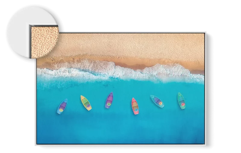 White Floating Canvas